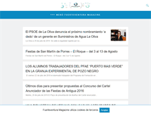 Tablet Screenshot of fuerteventuramagazine.com